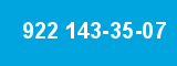 922 143-35-07